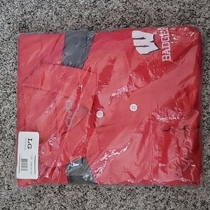 Large Red Wisconsin Badgers Polo